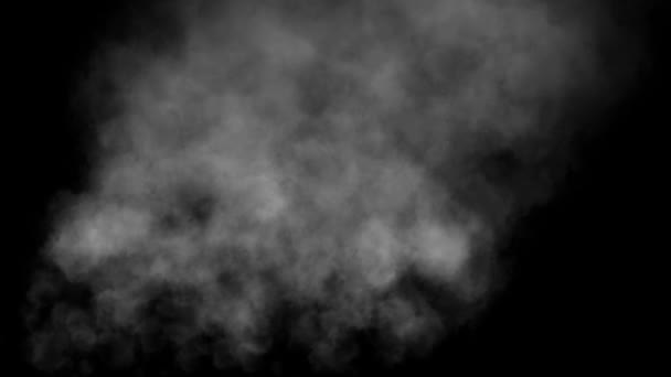 Smoke drifting CG particle motion graphics - Video, Çekim