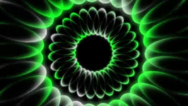 Circle ring Digital Cyber CG Particle Motion Graphics - Footage, Video