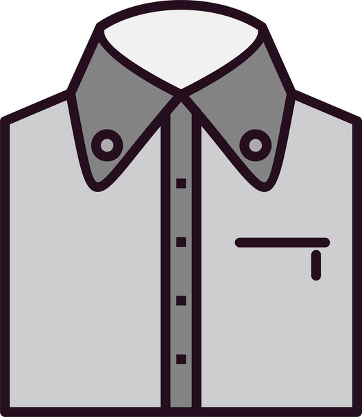 Shirt  icon vector illustration - Vektör, Görsel