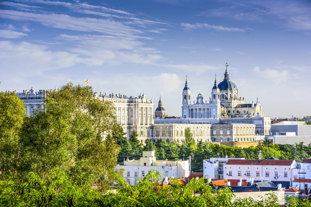 Almudena Cathedral of Madrid, Spain - Photo, Image