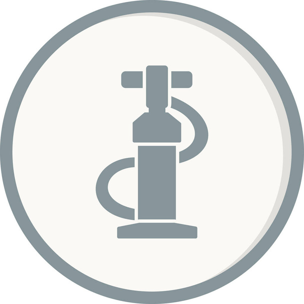 Air pump icon. outline illustration  - Vektor, Bild