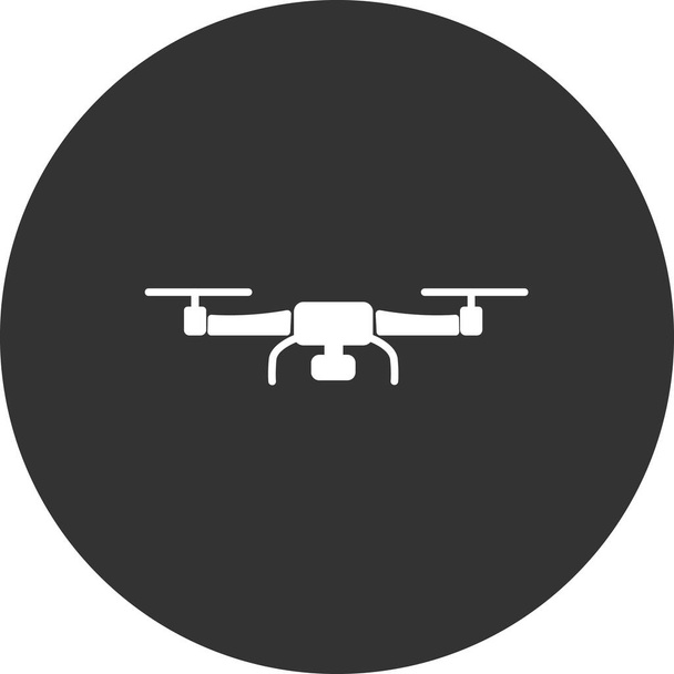 Camera drone icon vector illustration - Vetor, Imagem