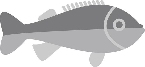 Rock Fish icon vector illustration - Vector, Imagen