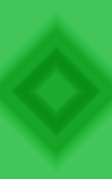 Multi-capas degradado verde 3D diamante cuadrados marcos para fondo abstracto - Foto, Imagen