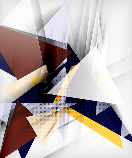 Väri kolmiot, epätavallinen abstrakti tausta
 - Vektori, kuva
