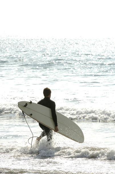 Sörfçü Venice Beach, Los Angeles, Kaliforniya - Fotoğraf, Görsel