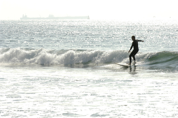 Surffari Venice Beachillä, Los Angelesissa, Kaliforniassa
 - Valokuva, kuva