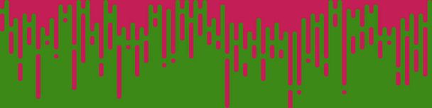 Rózsa piros szín Absztrakt kerek színes vonalak féltónusú átmenet háttér illusztráció - Vektor, kép