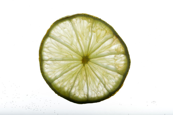 lime slices. Close-up. - Photo, Image