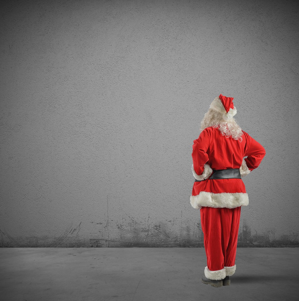 Santa Claus na textury pozadí - Fotografie, Obrázek