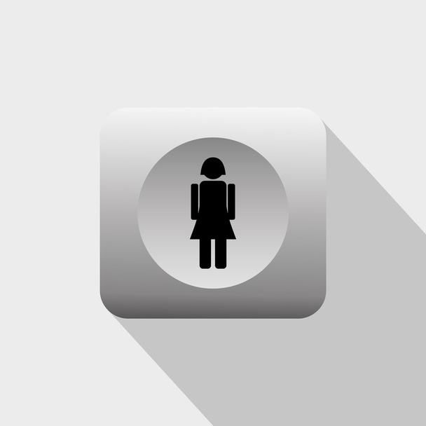 Firma del aeropuerto y tema icono
 - Vector, Imagen