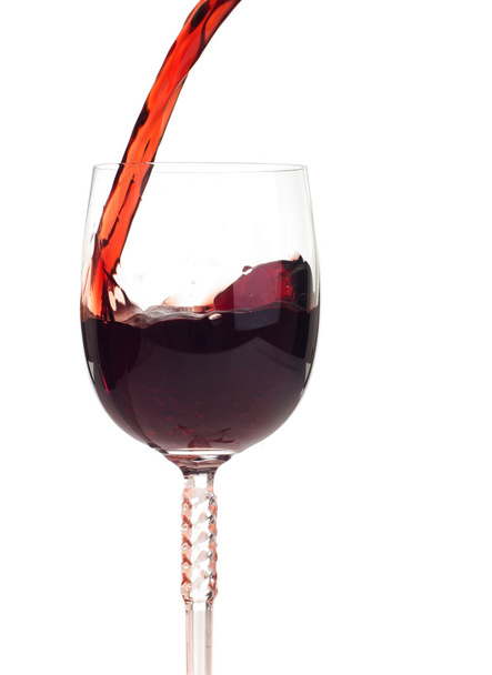 Red wine pouring - Photo, Image