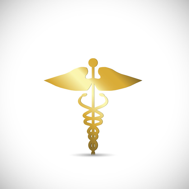 Zlata lékařské Symbol - Vektor, obrázek