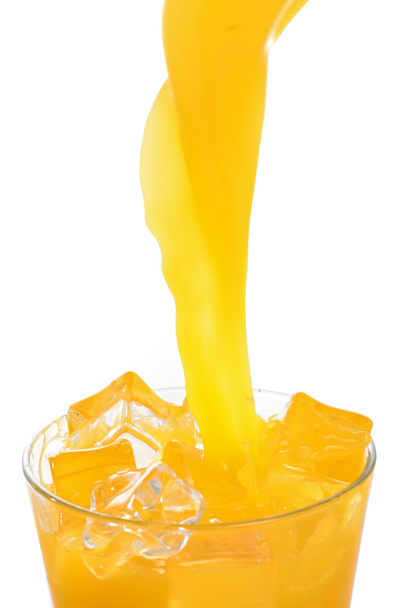 glas sinaasappelsap - Foto, afbeelding