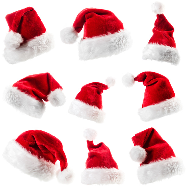 Santa hats - Φωτογραφία, εικόνα