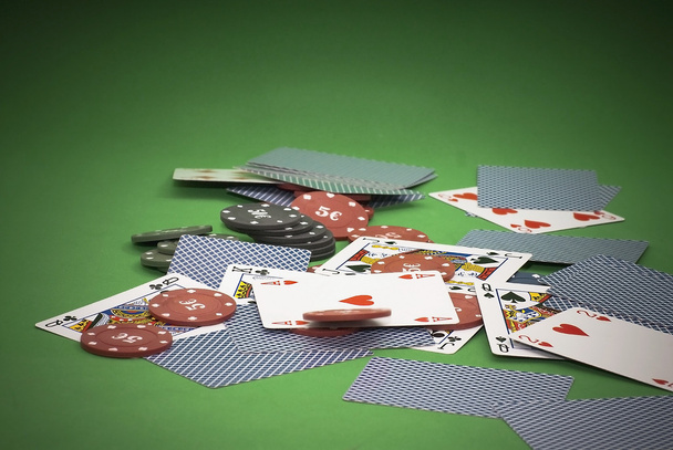 Cartões e fichas de jogo
  - Foto, Imagem