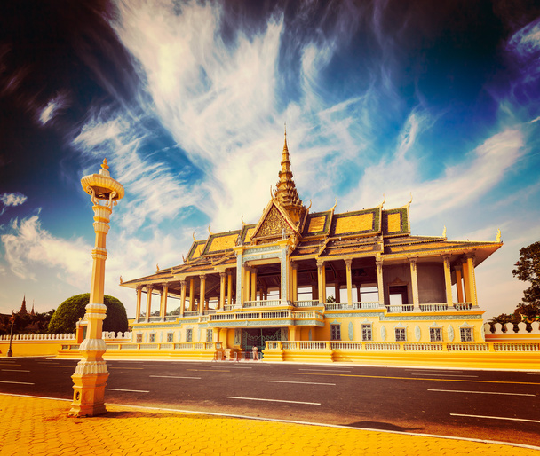 Royal Palace complex in Phnom Penh - Photo, Image