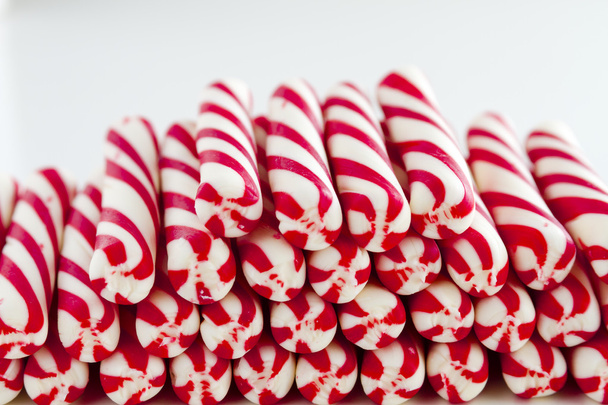 Christmas Candy Canes and Peppermint Sticks - Foto, Imagem