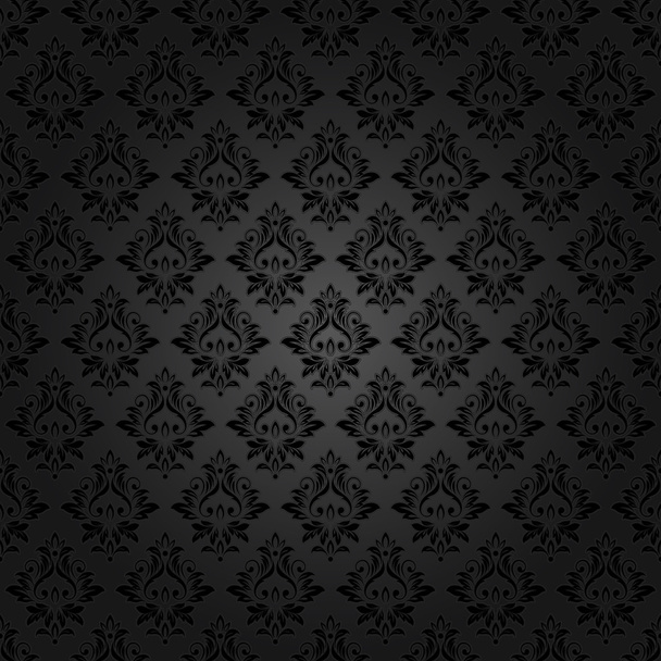 Abstract vintage seamless damask pattern - Διάνυσμα, εικόνα