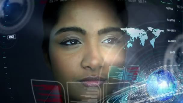 Femme asiatique en utilisant Motion Graphics
 - Séquence, vidéo