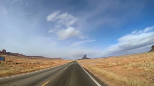 Viaje por carretera a través del paisaje escénico
 - Metraje, vídeo