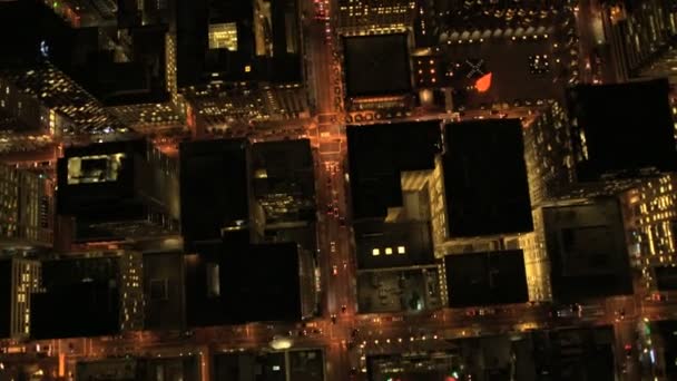 Arranha-céus da cidade e tráfego de passageiros
 - Filmagem, Vídeo