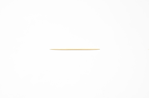A single wooden Toothpick - Valokuva, kuva