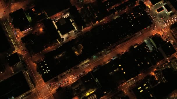 Ουρανοξύστες της πόλης και κατόχων διαρκούς εισιτήριου κυκλοφορία - Πλάνα, βίντεο