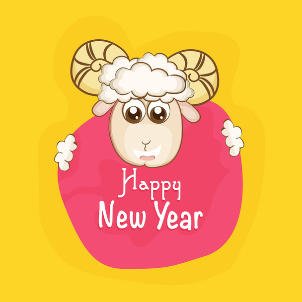 Happy New Year 2015 celebrations. - Вектор, зображення
