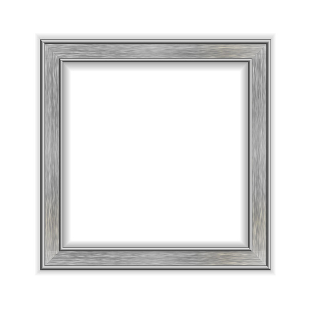 Metal frame for photo. - Vector, Image