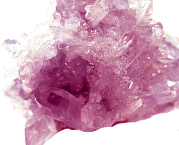 Amethyst-geologische Kristalle  - Foto, Bild