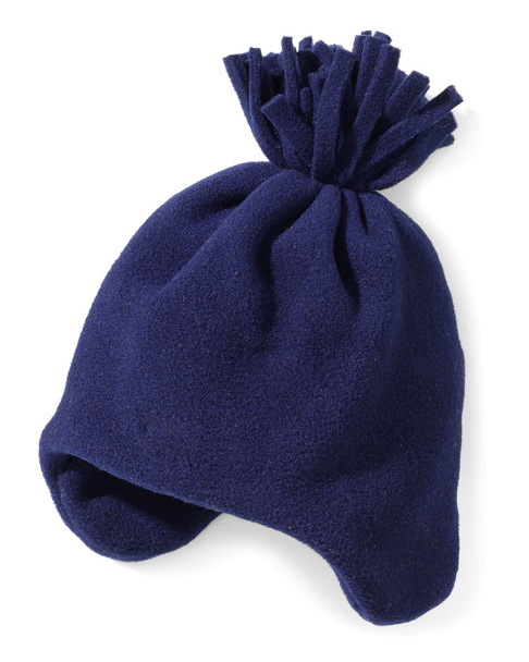 blue snow hat - Foto, Bild