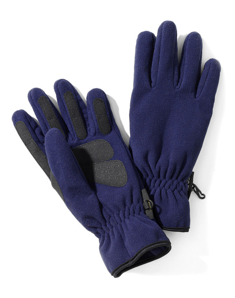 gants polaires bleus
 - Photo, image