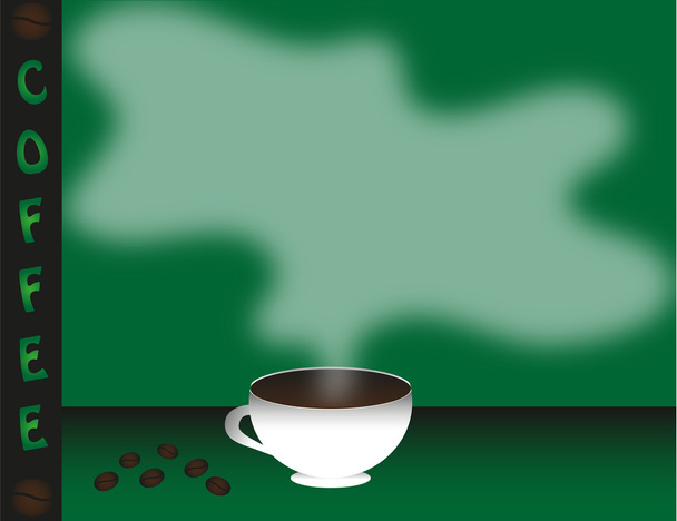 Kopje koffie - Vector, afbeelding