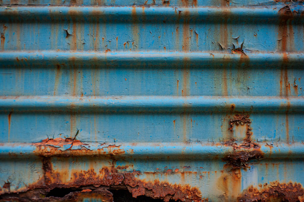 fondo de metal oxidado con óxido - Foto, imagen