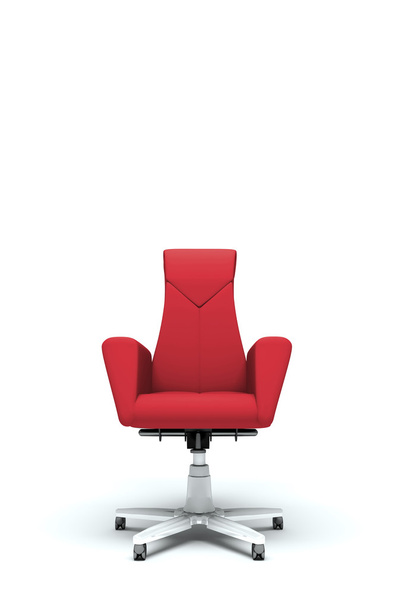 Red office armchair - Photo, Image