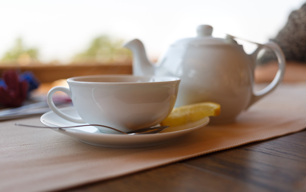 Tea, citrom-és teafőző - Fotó, kép