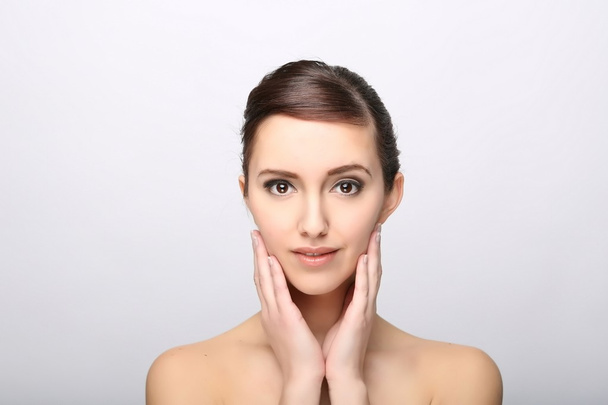 Young woman with beautiful healthy face - Photo, image
