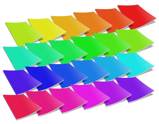 birçok boş Şarjör kapağını renkli - Fotoğraf, Görsel