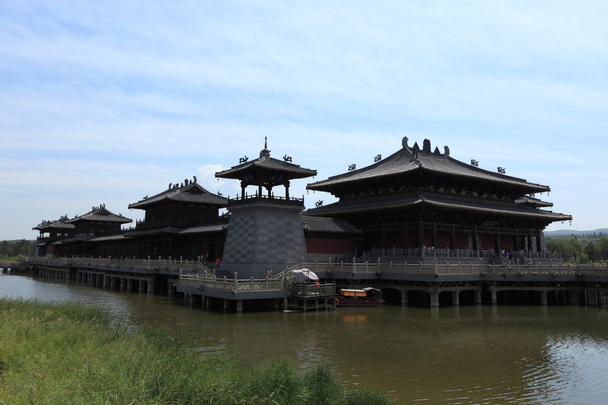 Yungang ναός της Datong στην Κίνα - Φωτογραφία, εικόνα