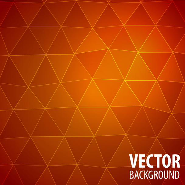 Abstract mosaic red background - Vecteur, image