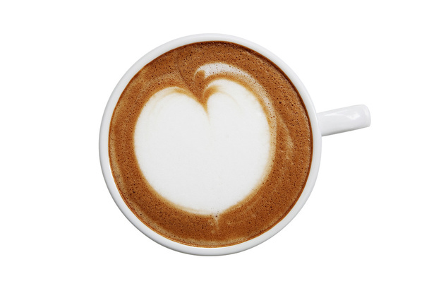 kopje koffie met liefde - Foto, afbeelding