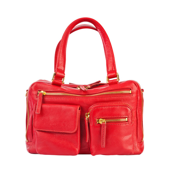 Red handbag - Фото, изображение