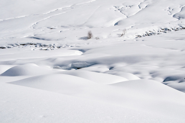 paesaggio montano con la neve
 - Foto, immagini