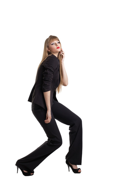 Young business woman posing in desire - Fotó, kép