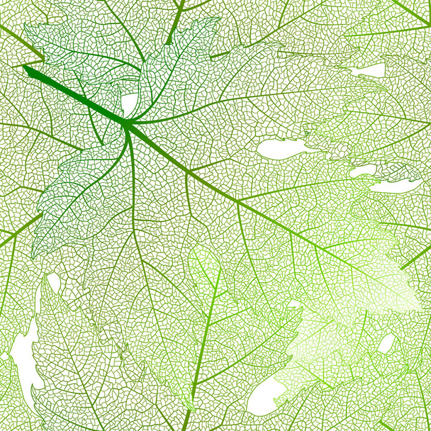 abstract seamless pattern with leaves. - Vector, afbeelding
