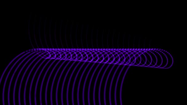Regelmäßig bewegter Hintergrund CG-Partikelbewegungsgrafik - Filmmaterial, Video