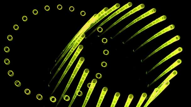 Regularly moving background CG particle motion graphics - Video