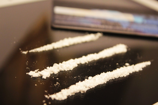 Cocaine lines - Foto, Bild