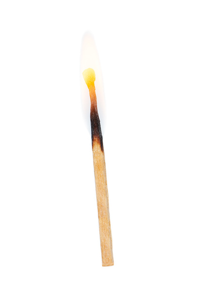 Égő gyufa elszigetelt - Fotó, kép